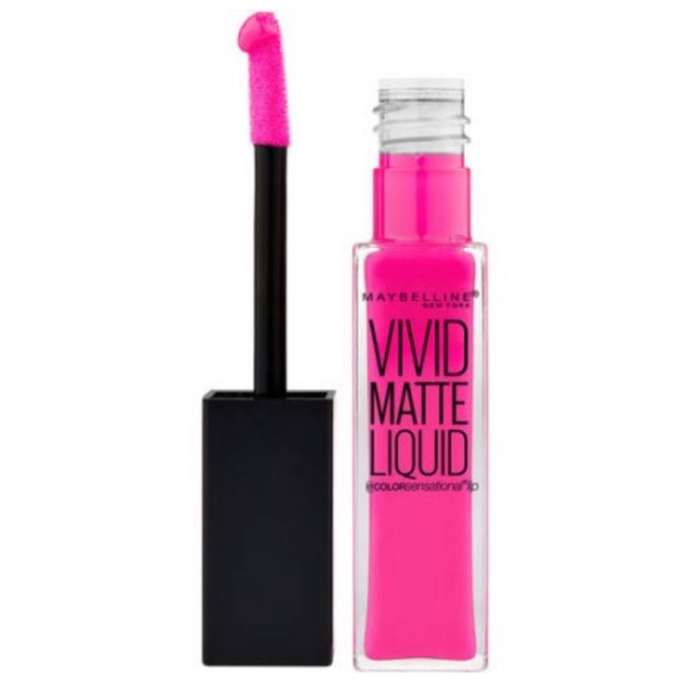 🔥5/$25🔥Maybelline Colorsensational Vivid Matte Lipstick- 20 Electric Pink